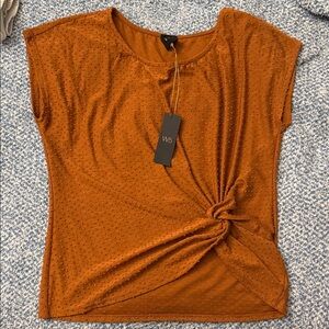 Women's Rust Top - semi cropped